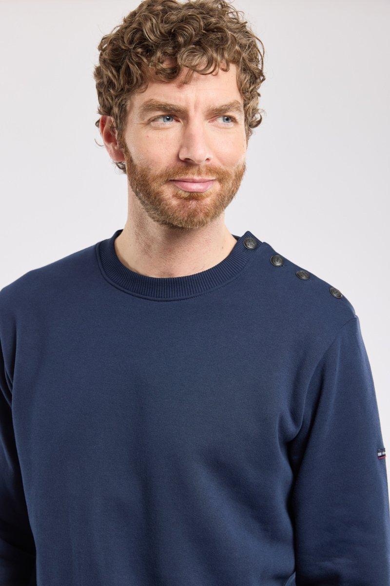 Armor Lux Sweat Avec Coudières - Coton
