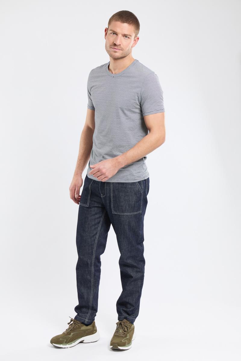 Armor Lux T-shirt Col Rond - Coton Et Modal