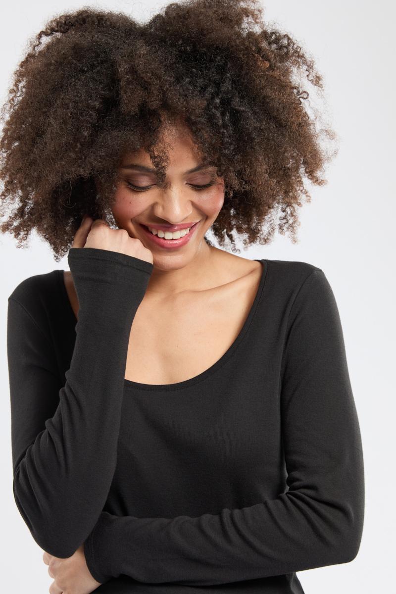 Armor Lux T-shirt Manches Longues - Coton Et Kapok