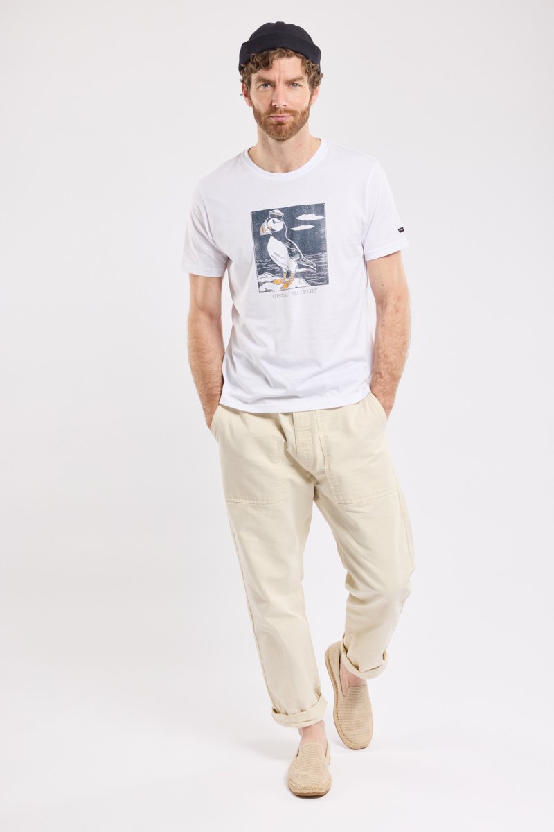 Armor Lux T-shirt "oiseau Matelot" - Coton Léger