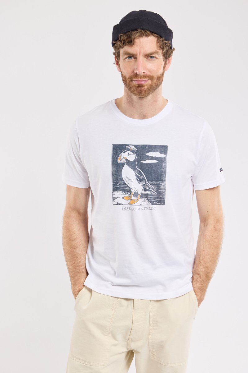 armor lux T-shirt "oiseau matelot" - coton léger