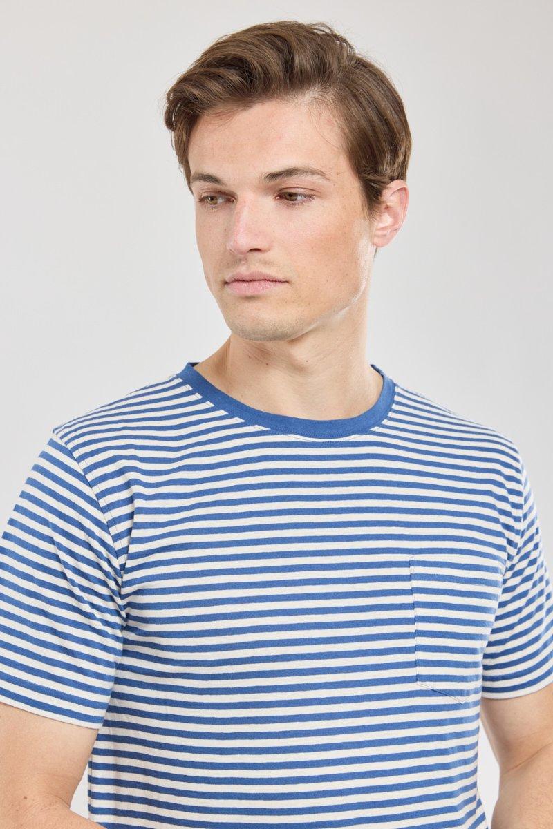 Armor Lux T-shirt Rayé - Coton Et Lin
