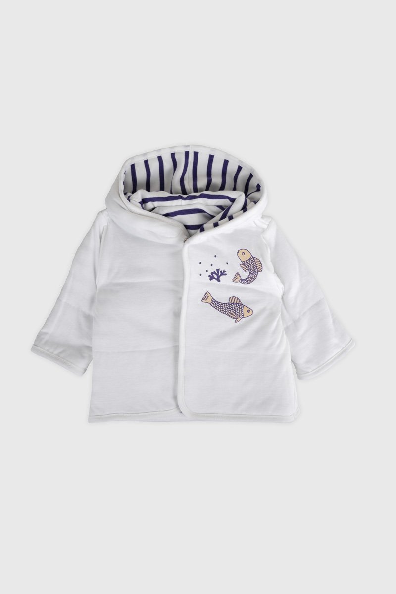 armor lux Veste matelassée réversible Baby - coton