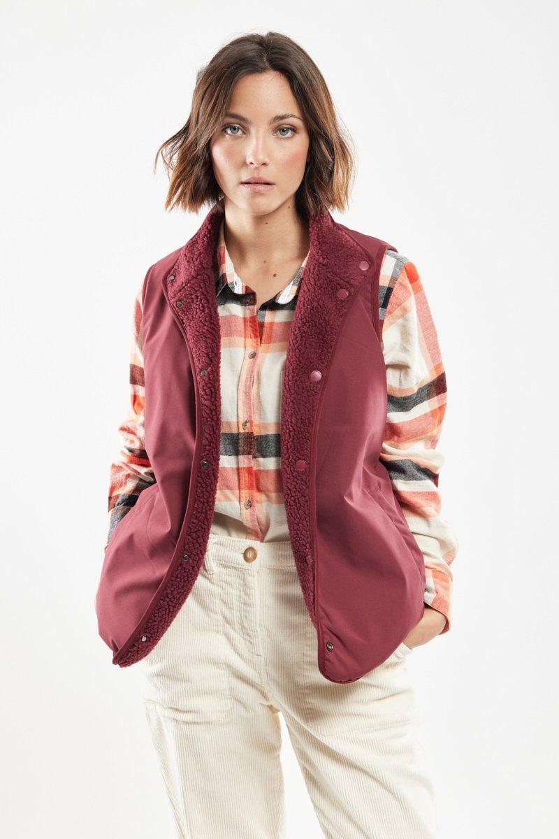Armor Lux Veste Sherpa Réversible MOUTIERS