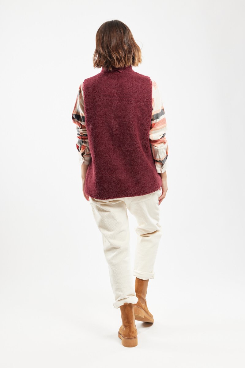 Armor Lux Veste Sherpa Réversible MOUTIERS