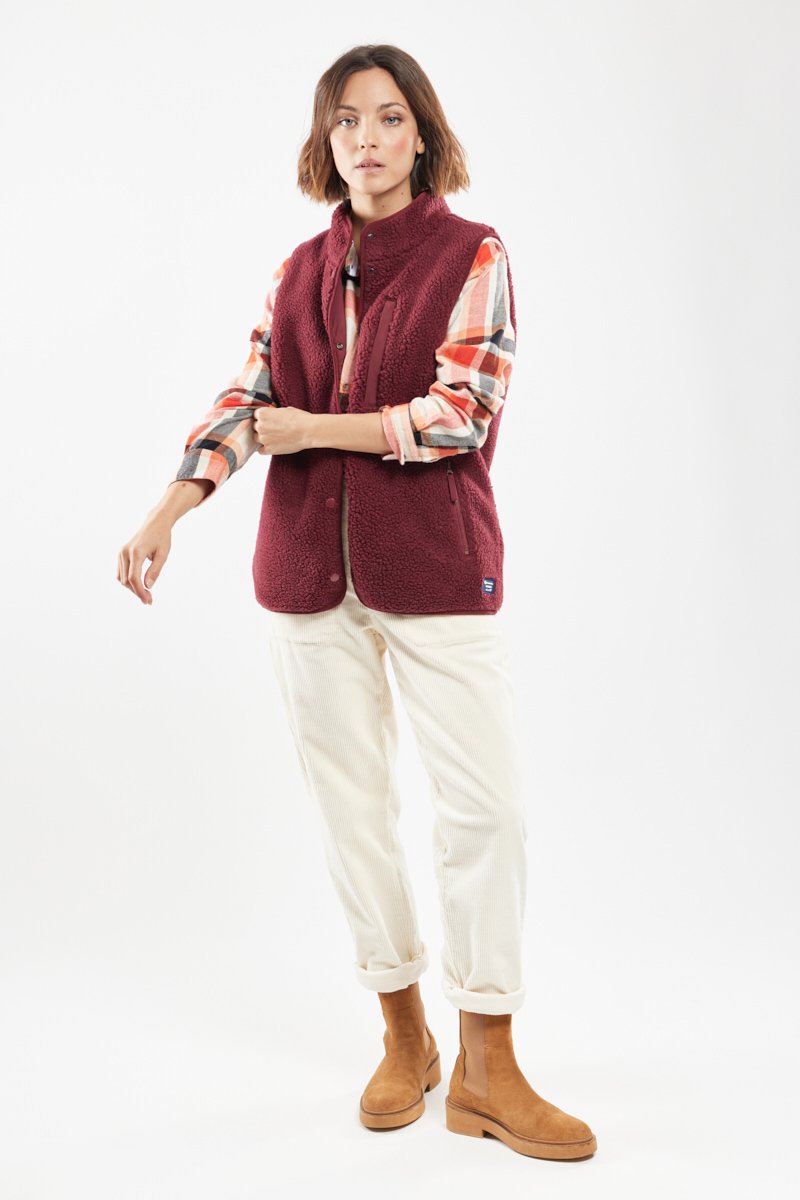 Armor Lux Veste Sherpa Réversible MOUTIERS