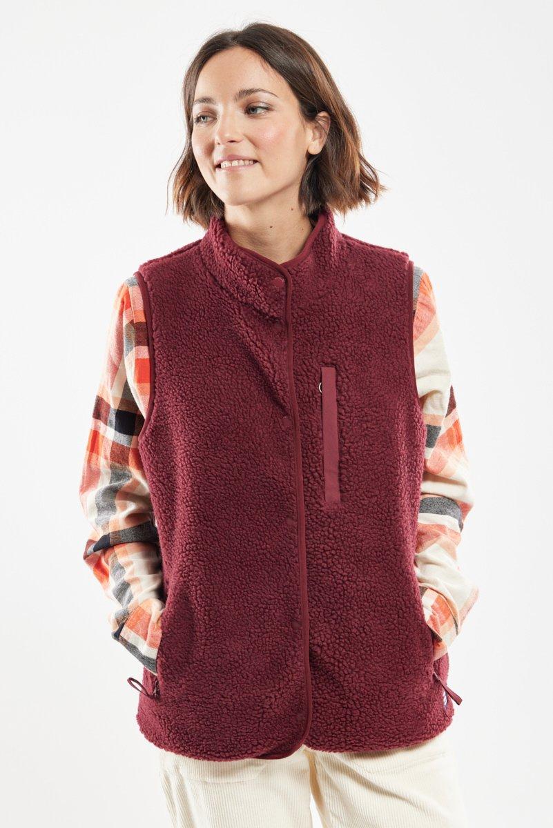 armor lux Veste sherpa réversible MOUTIERS