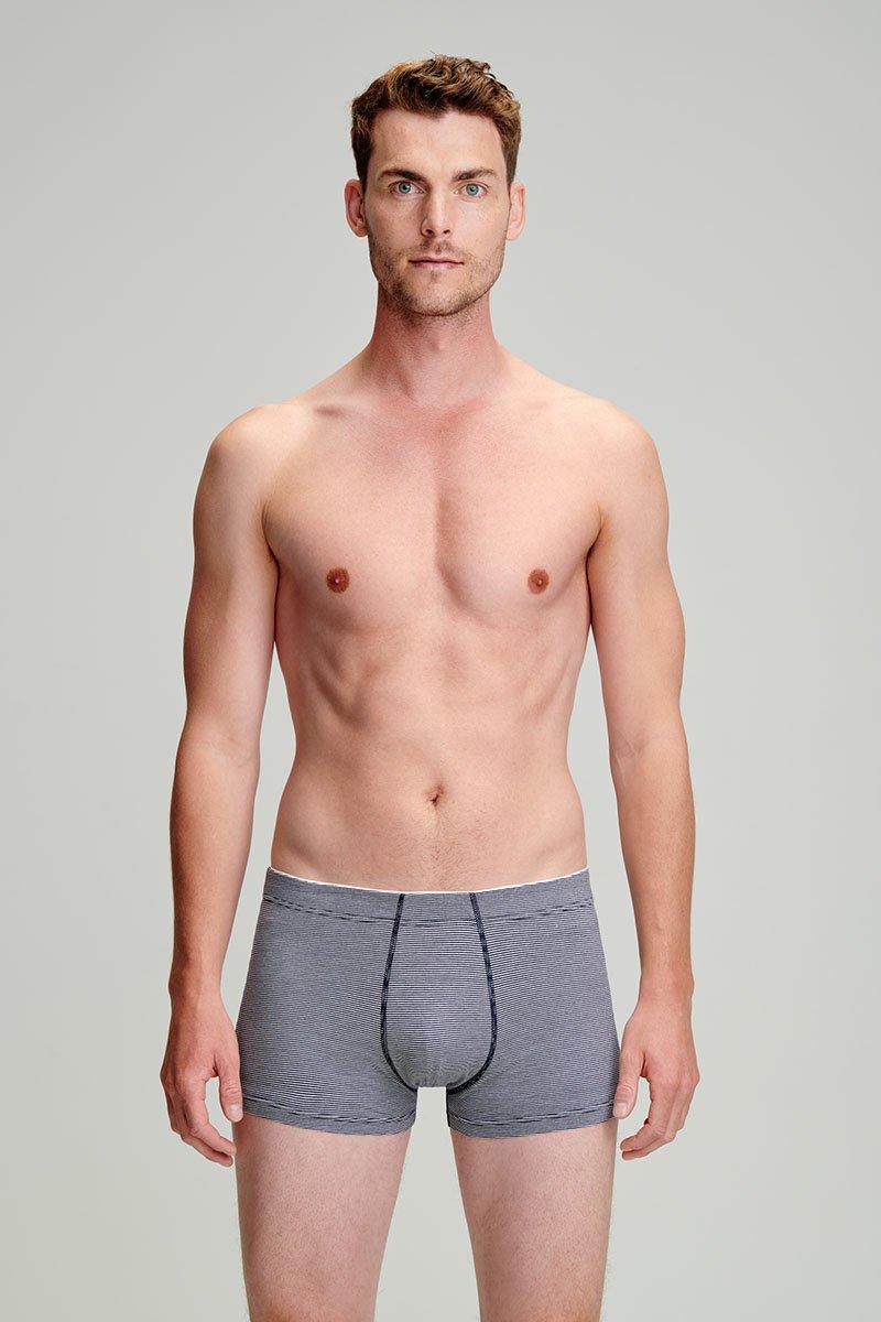 armor lux Boxer fines rayures - coton léger biologique