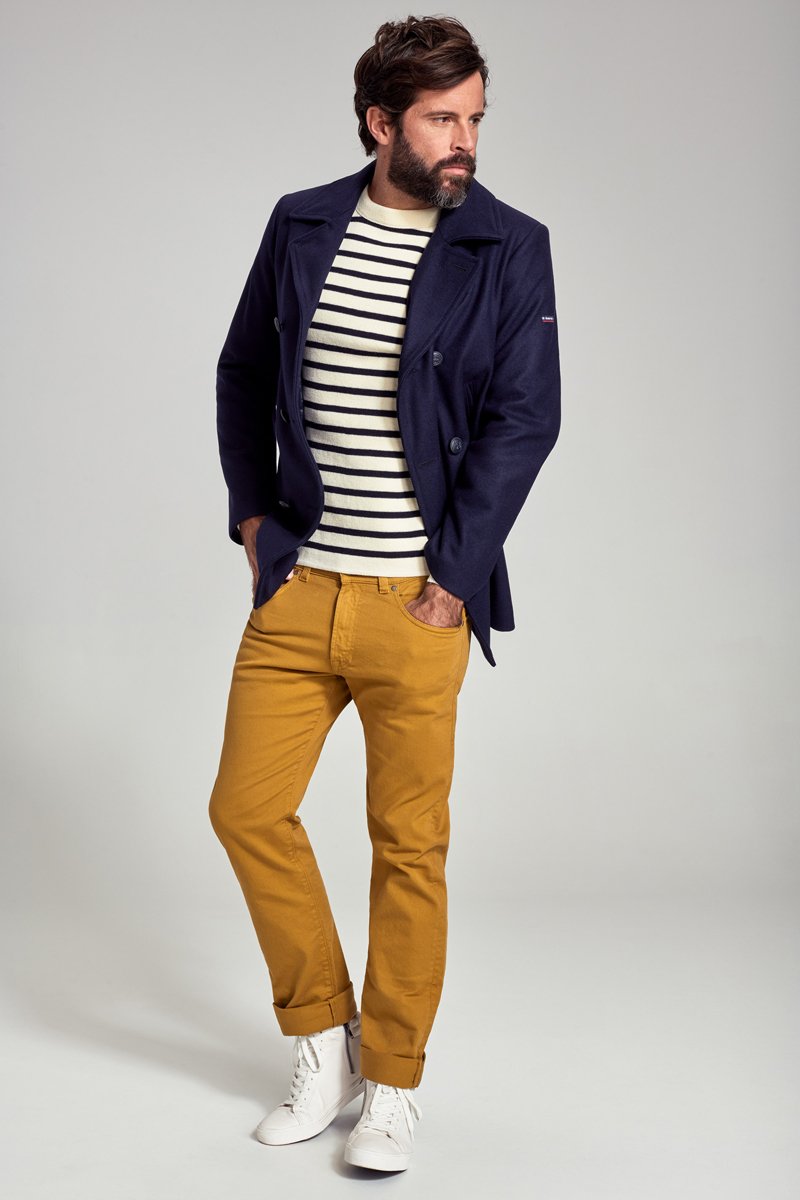 armor lux Caban marin "Cap Sizun" - drap de laine - Taille 5XL à 9XL