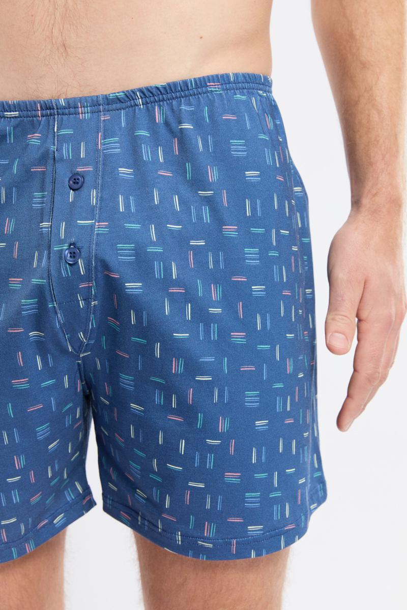 Armor Lux Caleçon Imprimé - Coton Léger Issu De L’agriculture Biologique