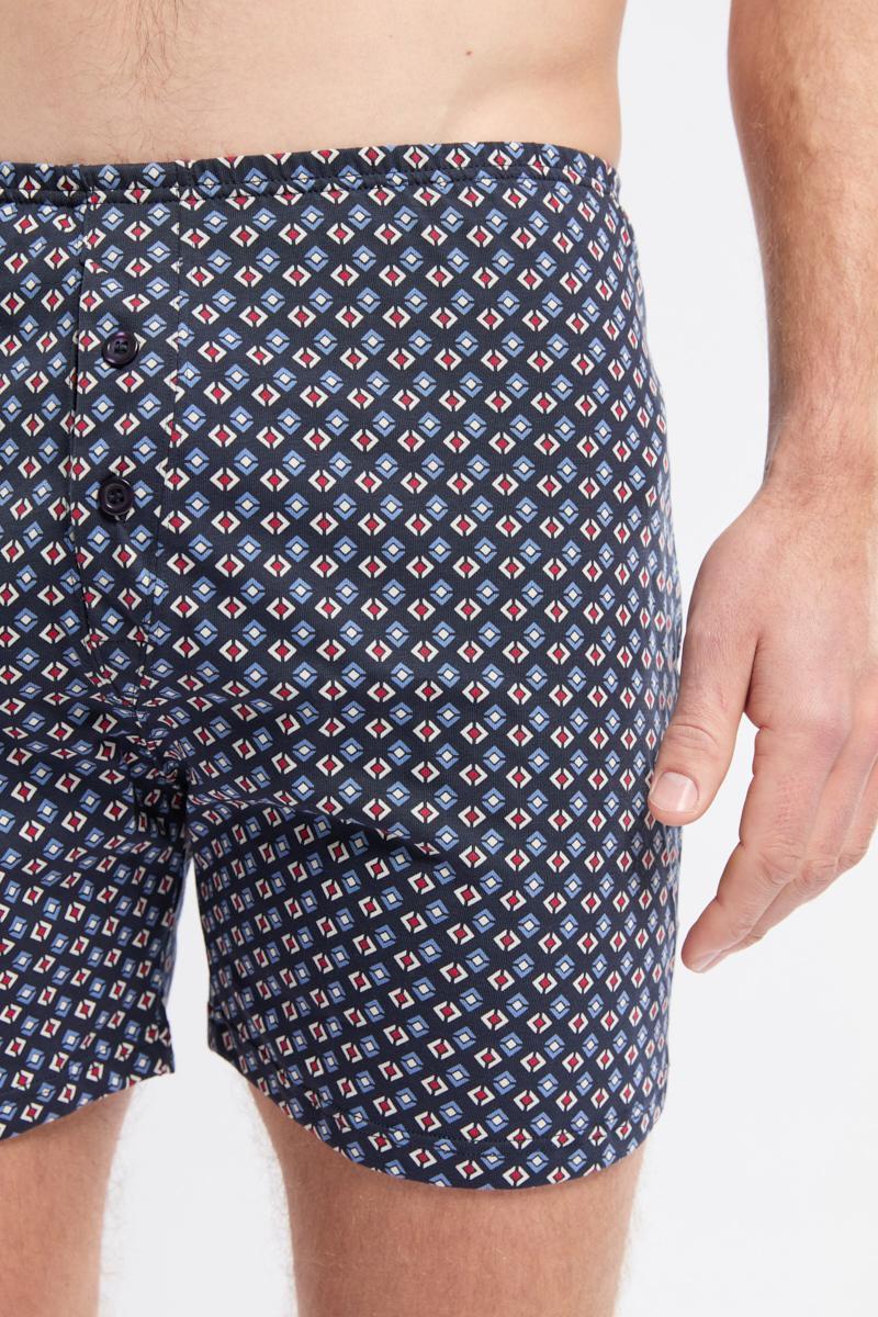 Armor Lux Caleçon "micro-motifs" - Coton Léger Issu De L’agriculture Biologique