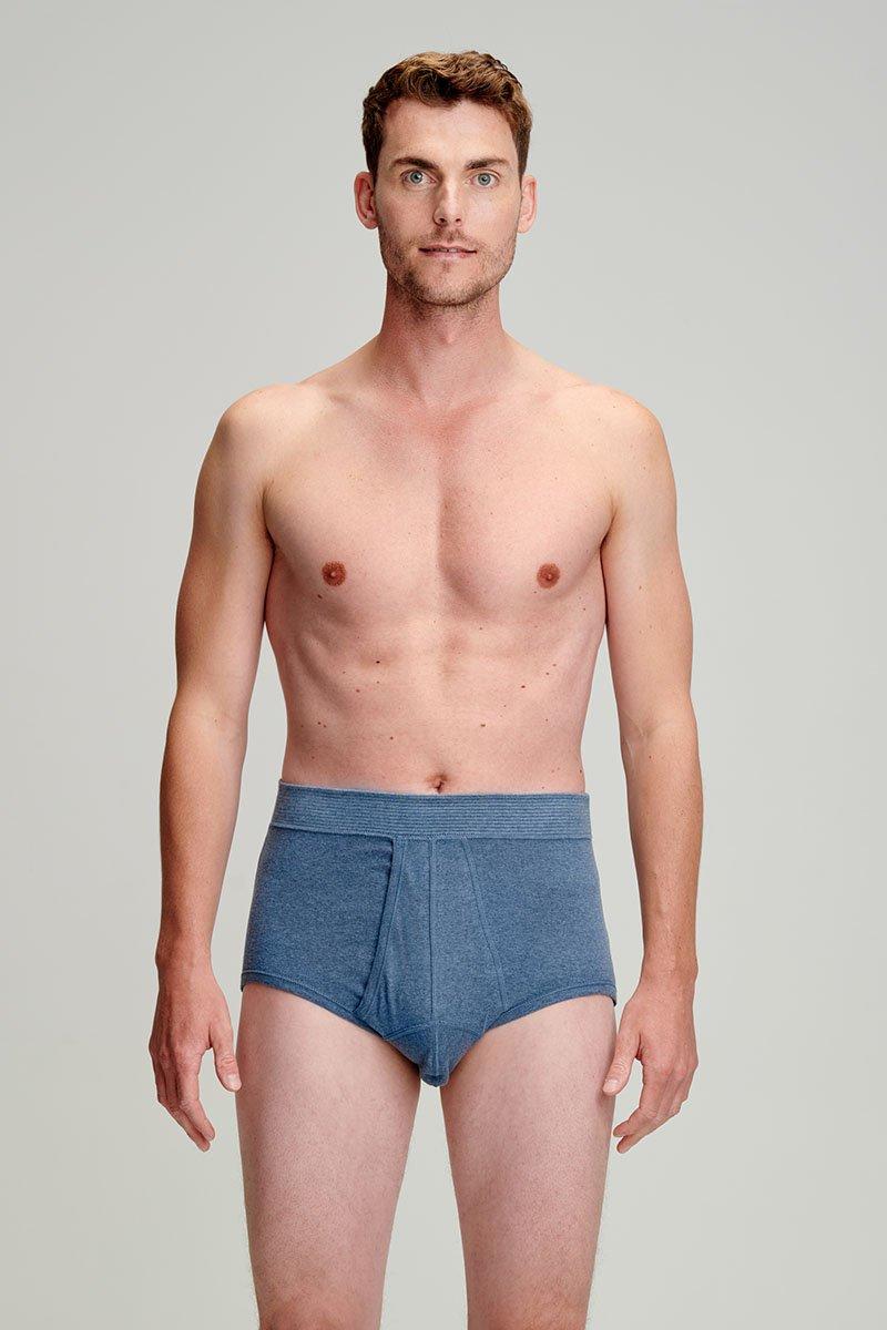 armor lux Slip ouvert taille haute - coton léger biologique