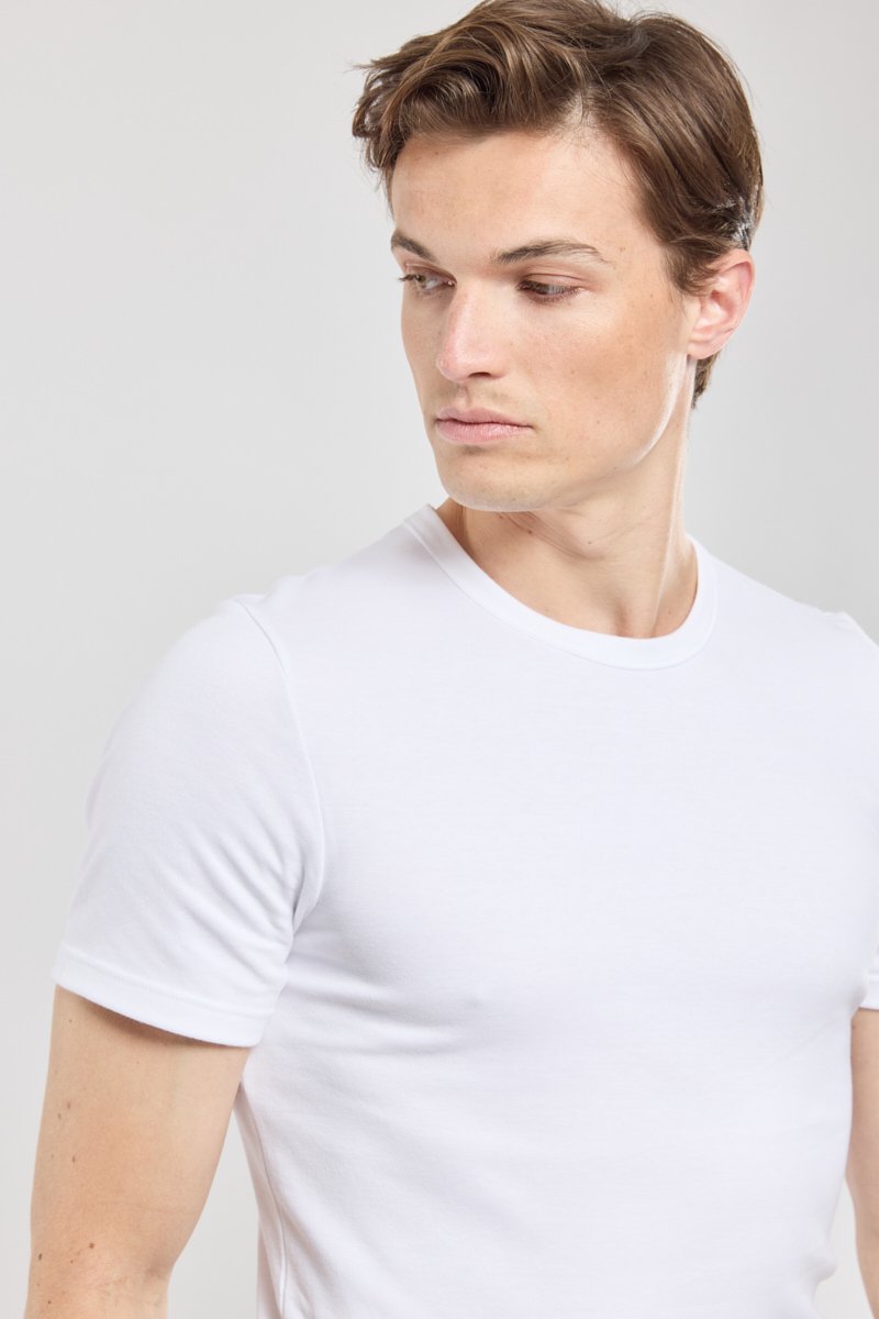 Armor Lux T-shirt Col Rond - Coton épais Issu De L’agriculture Biologique