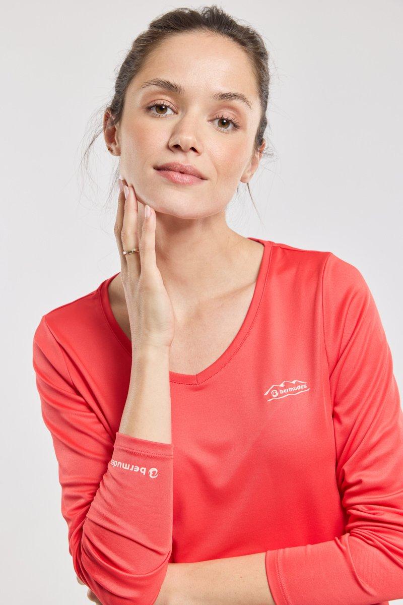 Armor Lux T-shirt Manches Longues COLMAN - Polyester Recyclé