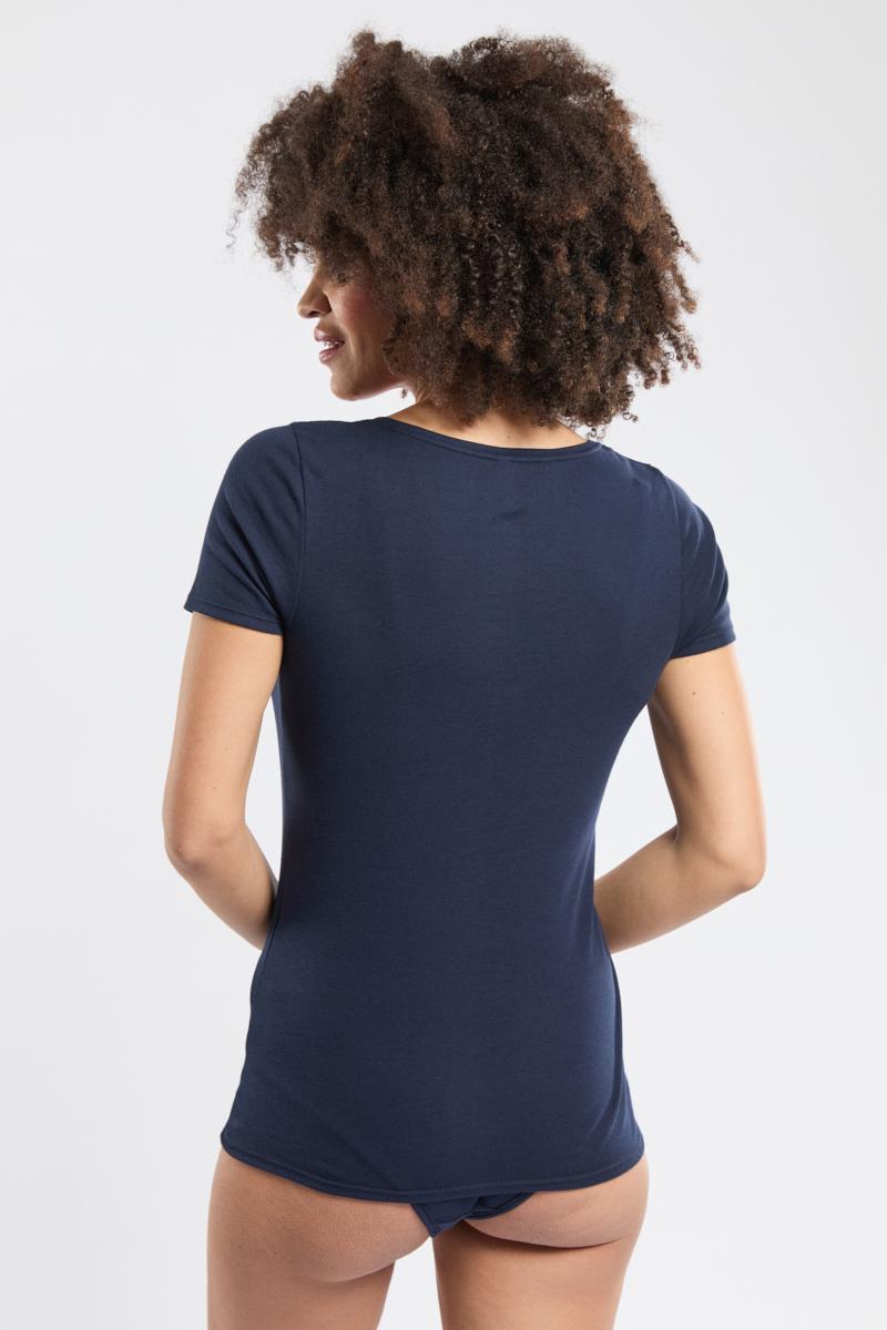 Armor Lux T-shirt Uni - Coton Léger Issu De L'agriculture Biologique