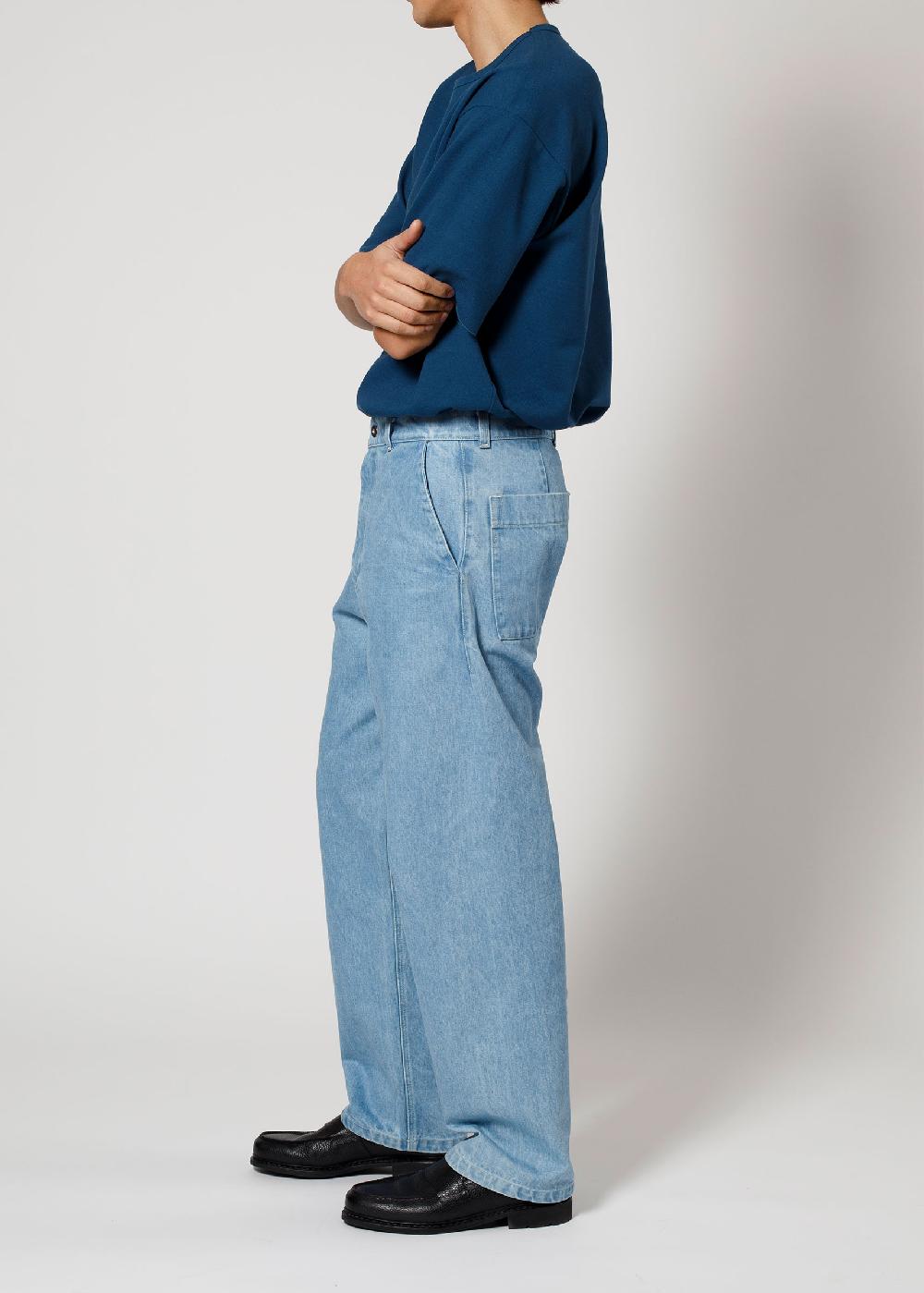 Arpenteur 5 Pocket - Indigo Blanchi