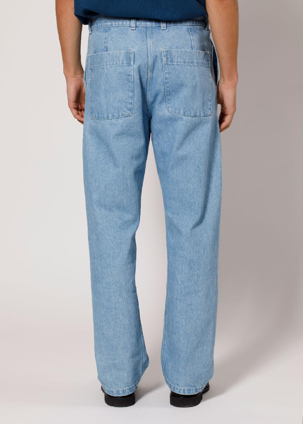 Arpenteur 5 Pocket - Indigo Blanchi