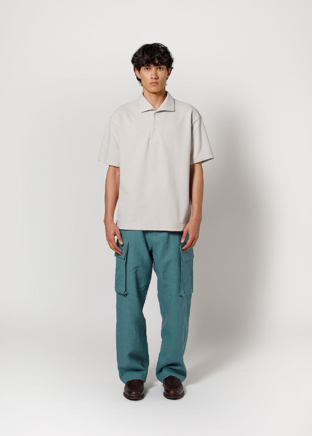 arpenteur Polo - Blanc cassé