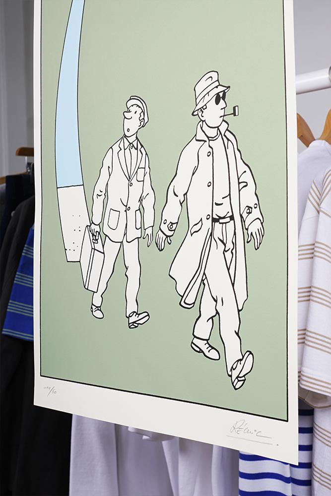 Arpenteur Sérigraphie "faille" - Arpenteur Art