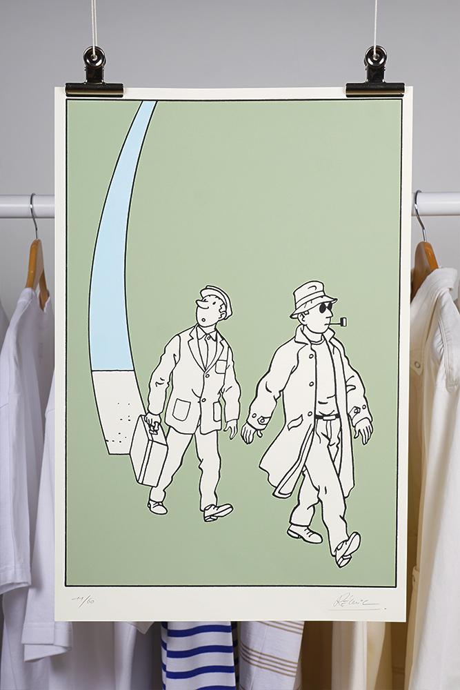 arpenteur Sérigraphie "faille" - Arpenteur Art