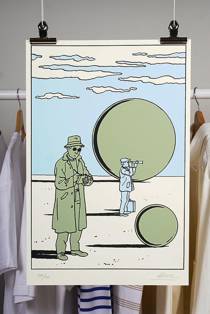 arpenteur Sérigraphie "spheres" - Arpenteur Art