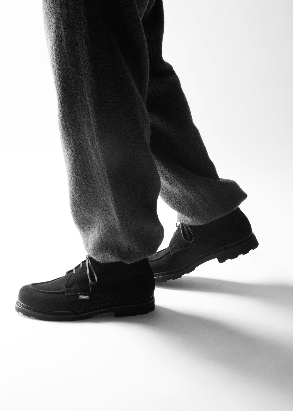 Arpenteur Chukka - Veau Velours Noir - AH24 / Paraboot For Arpenteur