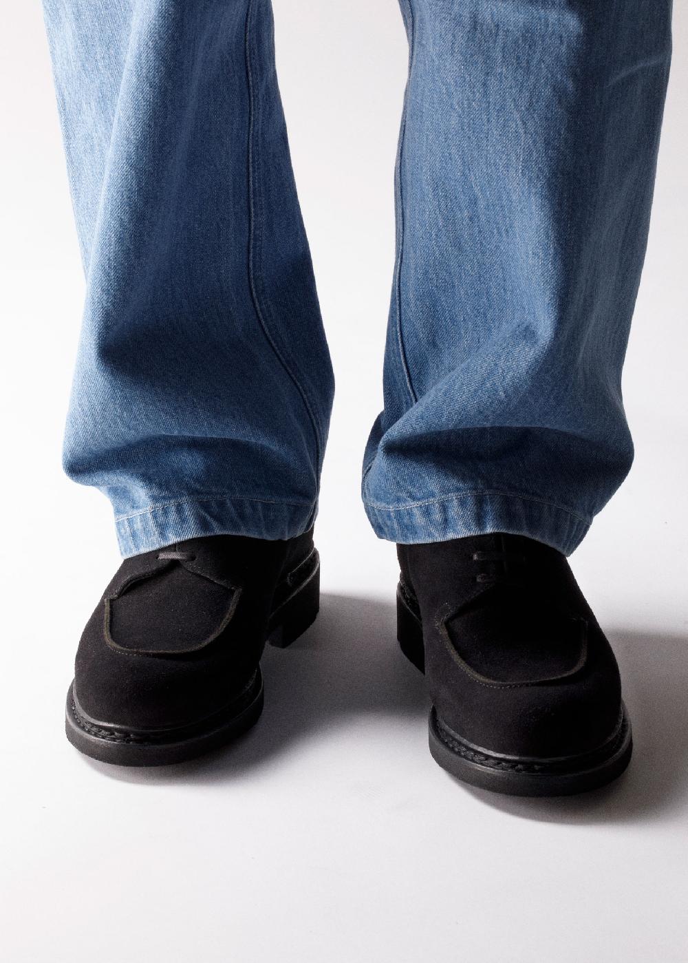 Arpenteur Mirage - Veau Velours Noir - AH24 / Paraboot For Arpenteur