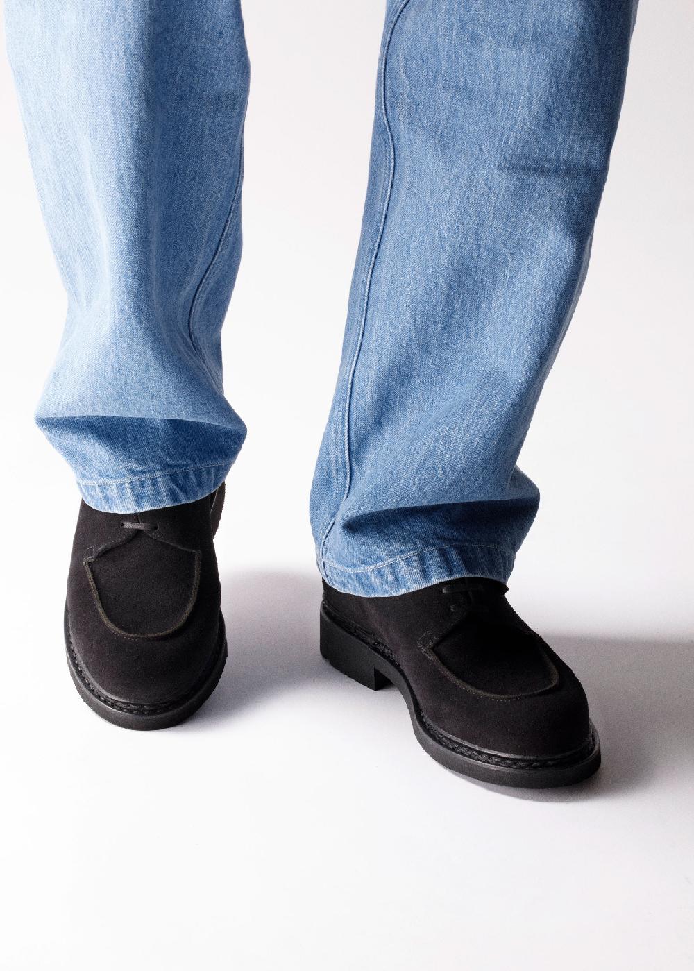 Arpenteur Mirage - Veau Velours Noir - AH24 / Paraboot For Arpenteur