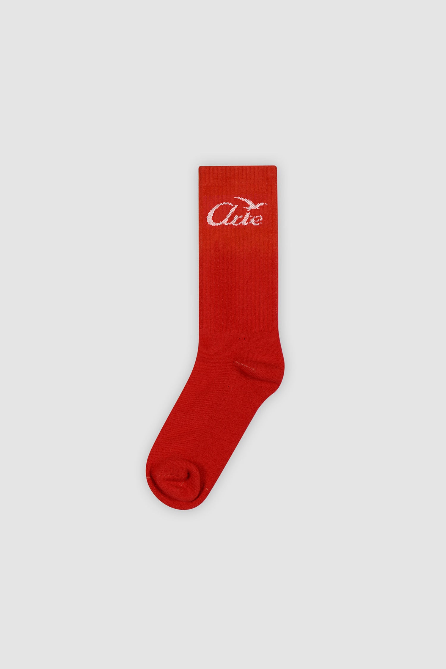 arte antwerp Chaussettes à Bird Logo - Rouge