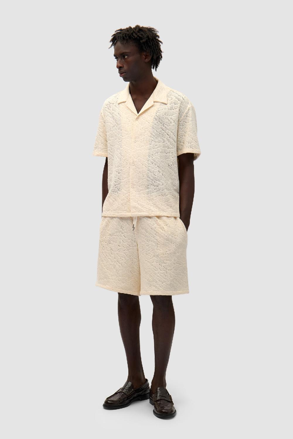 Arte Antwerp Chemise En Crochet - Crème