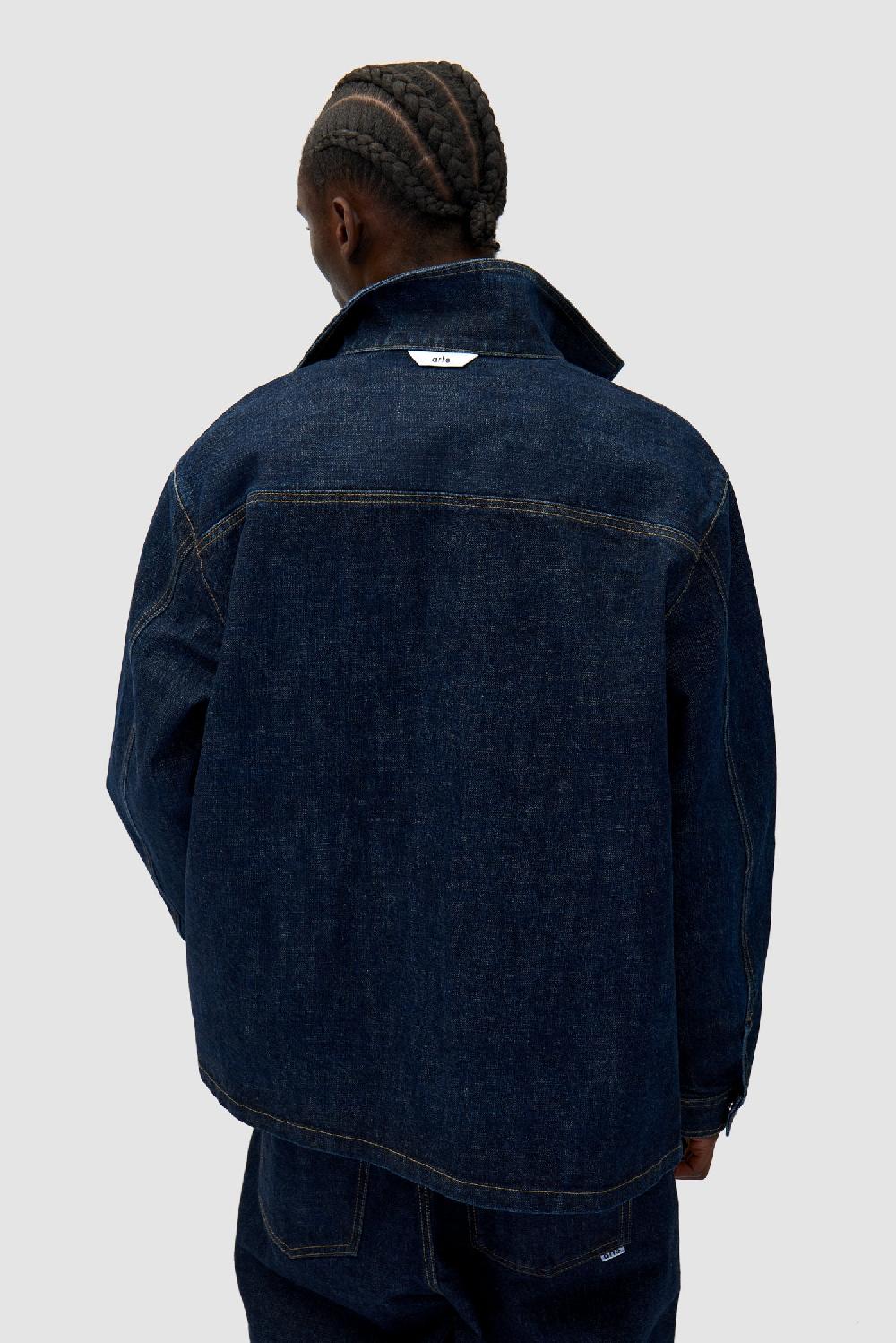 Arte Antwerp Chemise En Jean Oversize - Dark Wash