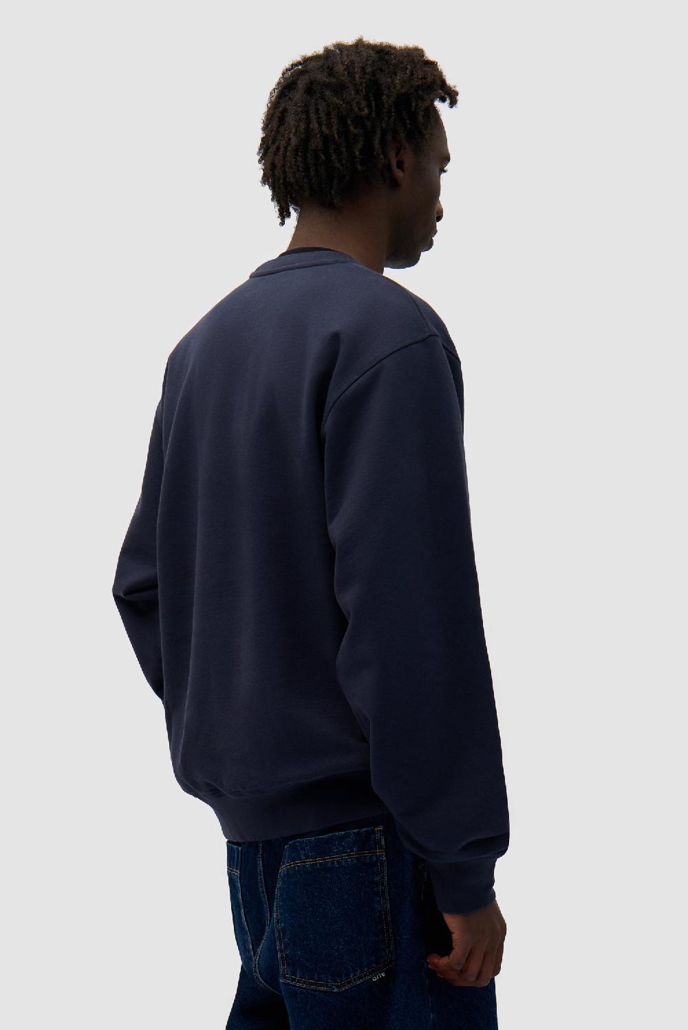 Arte Antwerp Col Ras Du Cou Avec Bird Logo - Marine