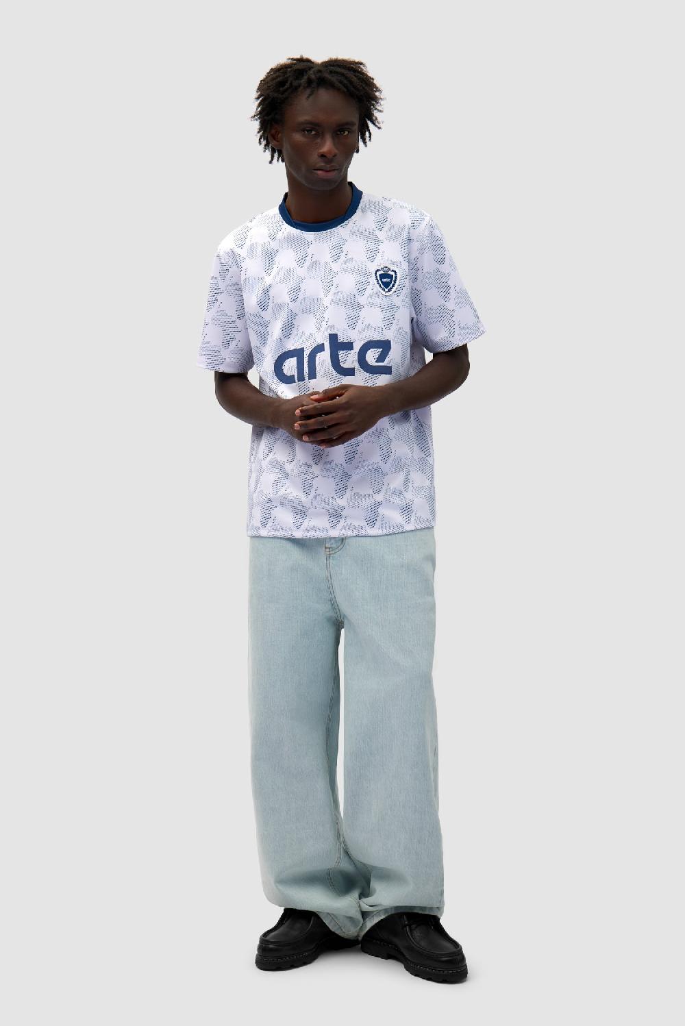 Arte Antwerp Footbal Shirt - Blanc/Marine