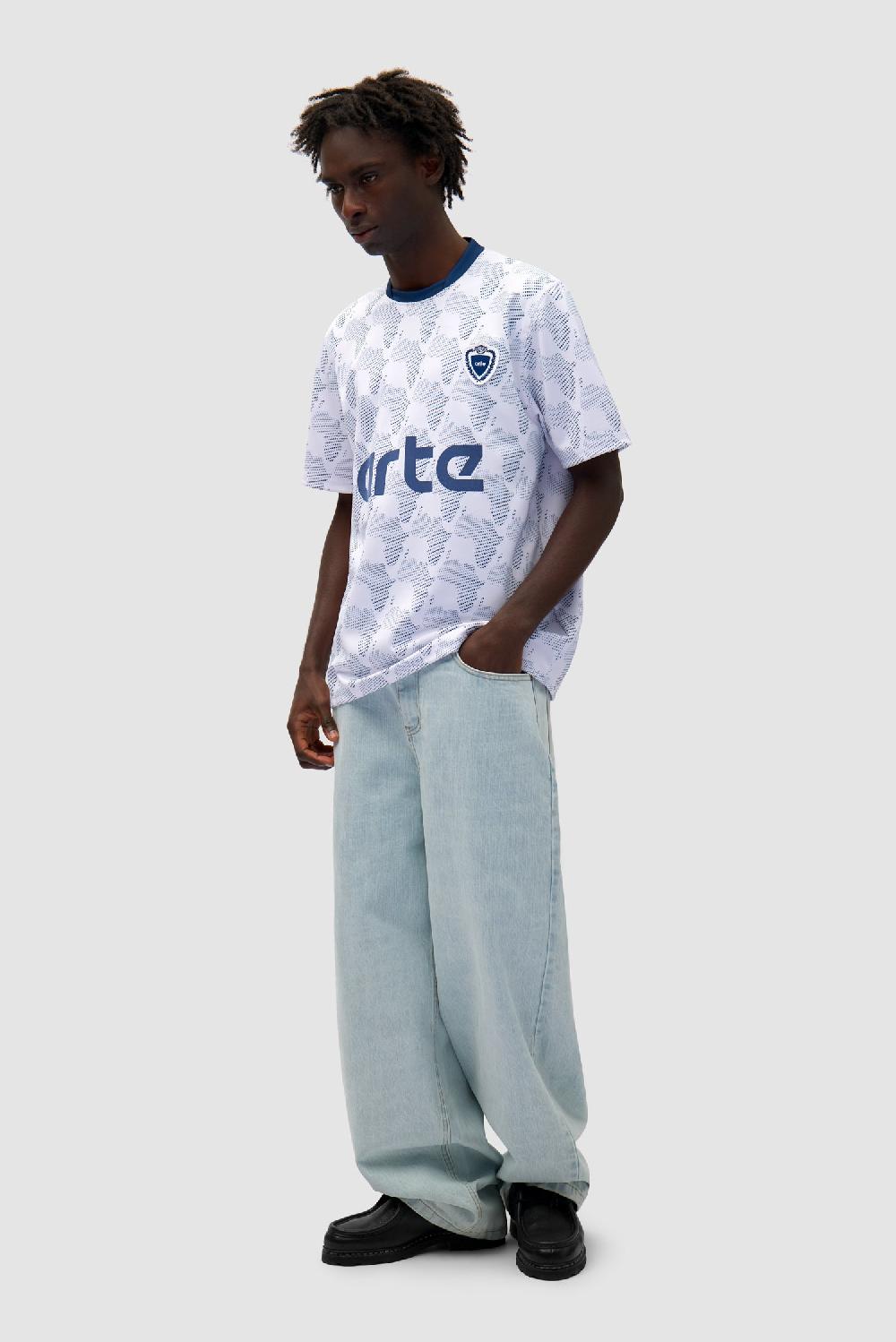 Arte Antwerp Footbal Shirt - Blanc/Marine