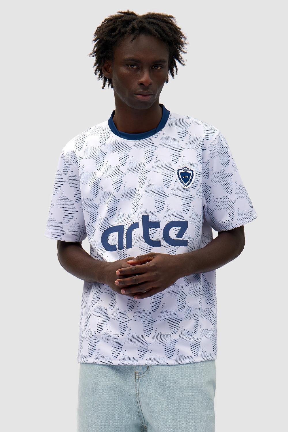 arte antwerp Footbal Shirt - Blanc/Marine