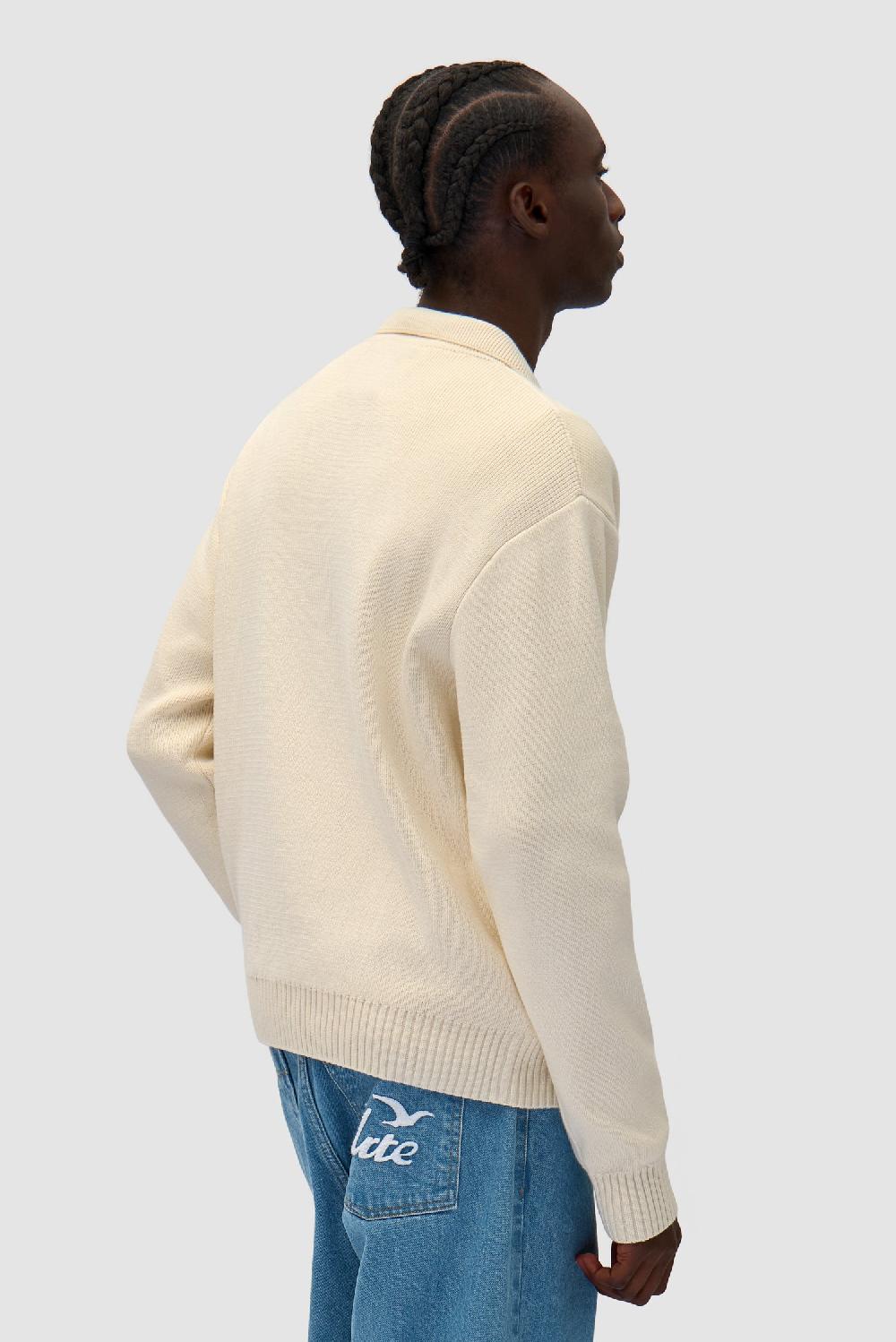Arte Antwerp Maille Avec Bird Logo - Crème