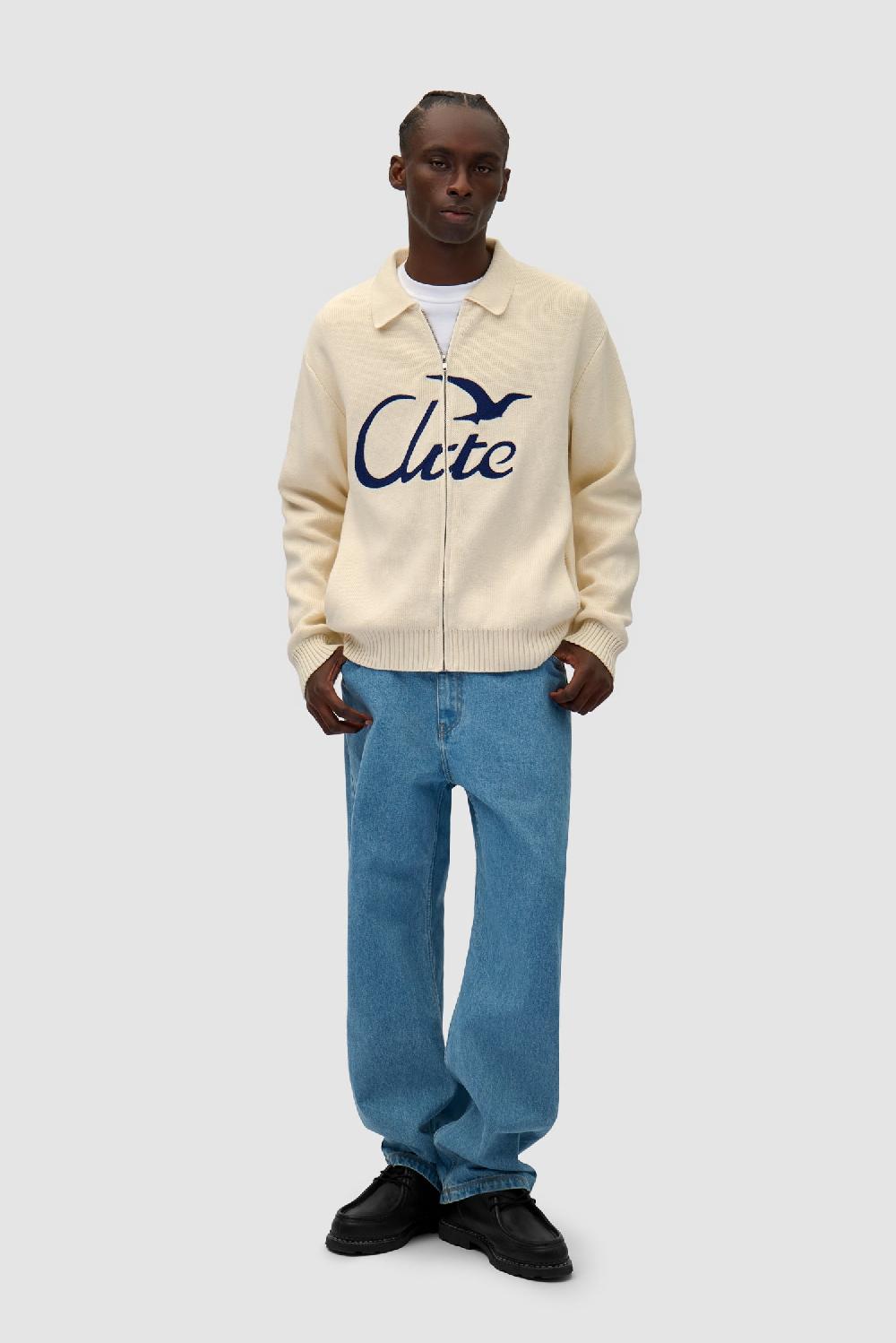 Arte Antwerp Maille Avec Bird Logo - Crème