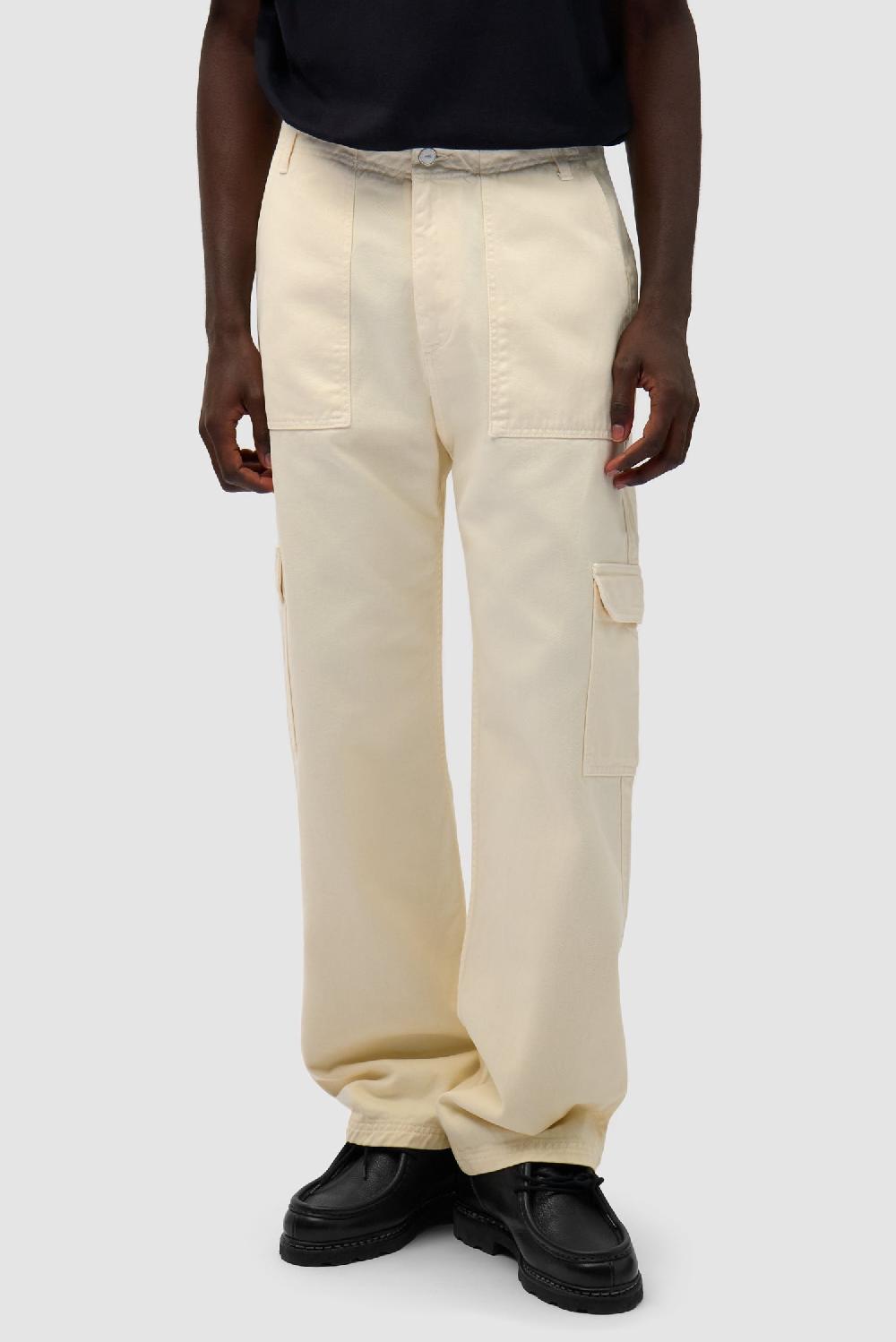 arte antwerp Pantalon cargo - Crème