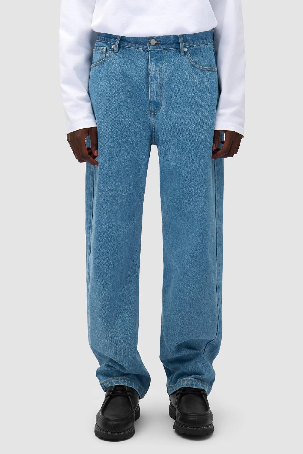 Arte Antwerp Pantalon En Denim Bird - Bleach