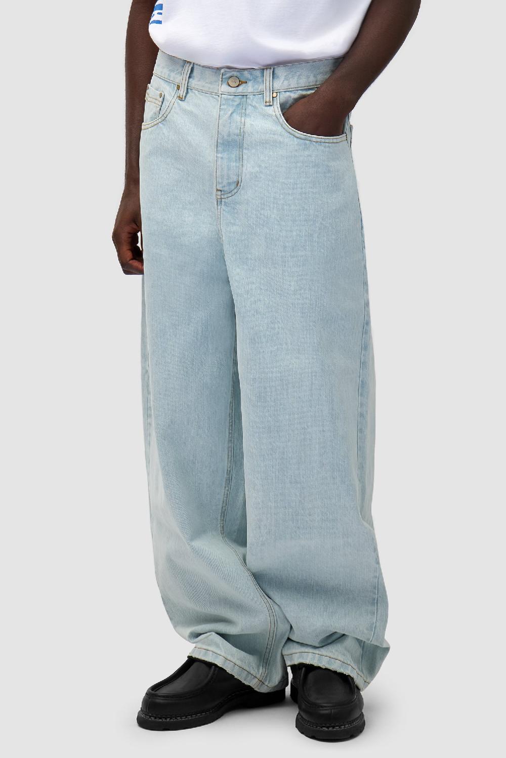 Arte Antwerp Pantalon En Denim - Bleached Denim
