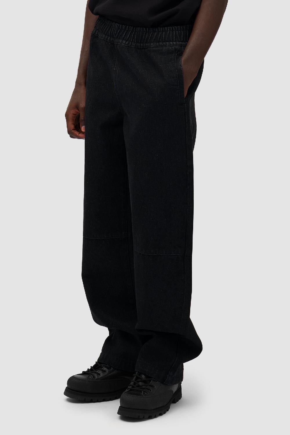 Arte Antwerp Pantalon Technique En Denim - Noir