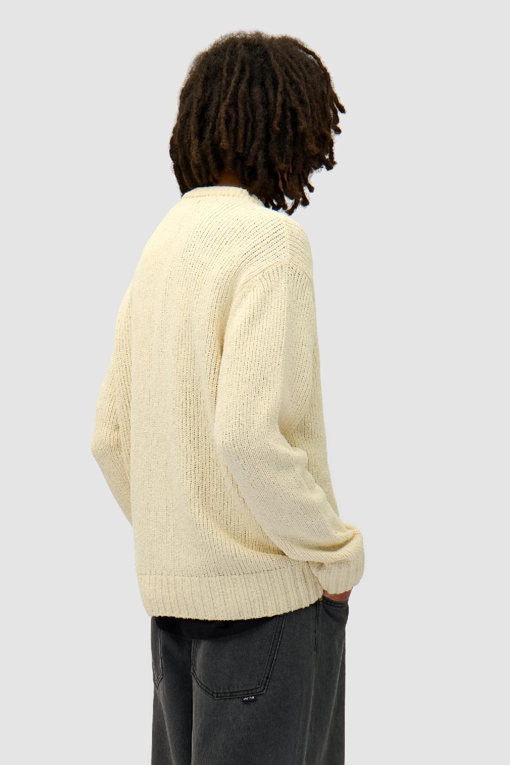 Arte Antwerp Pull En Maille Avec Logo - Crème