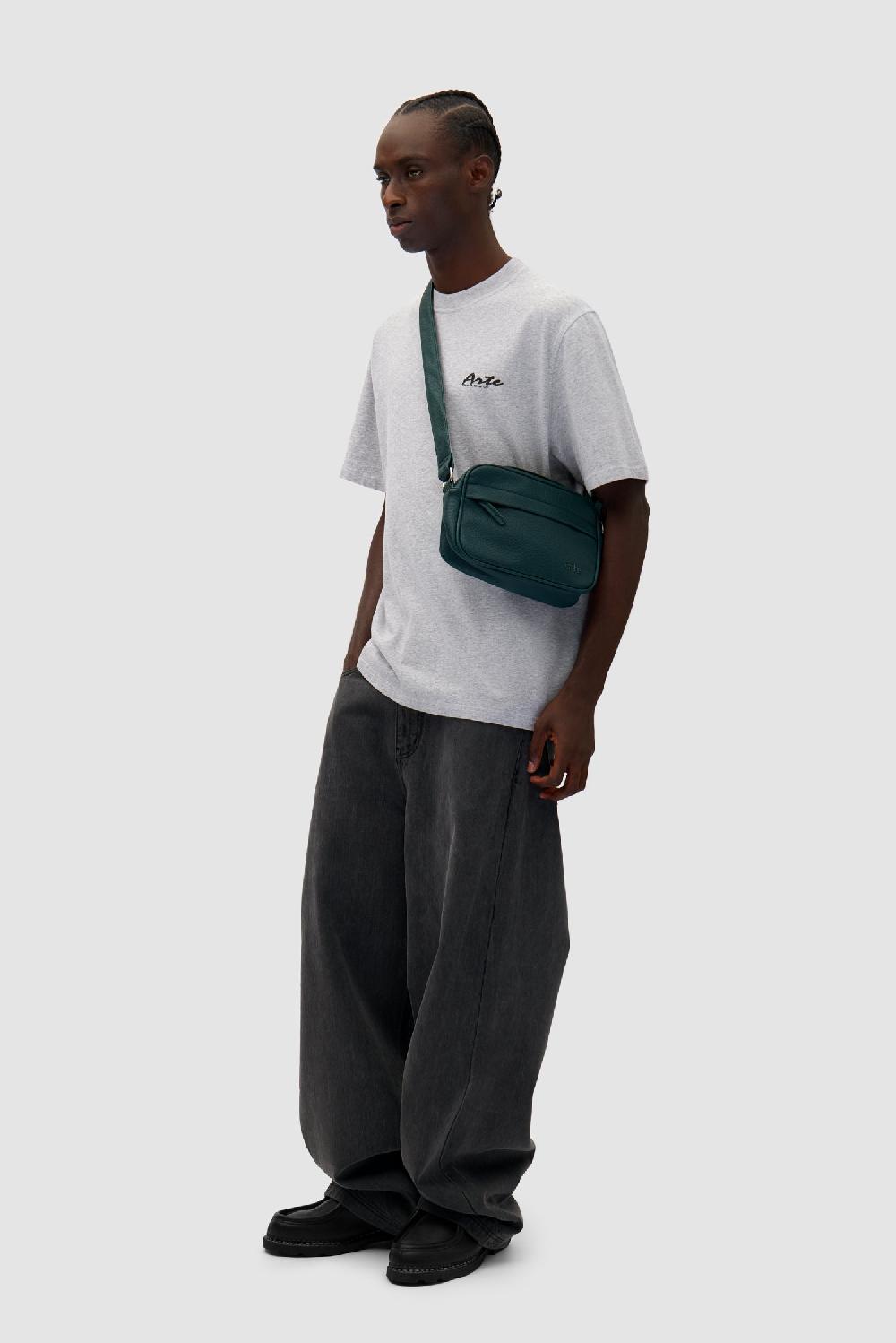 Arte Antwerp Sac En Cuir Texturé - Vert