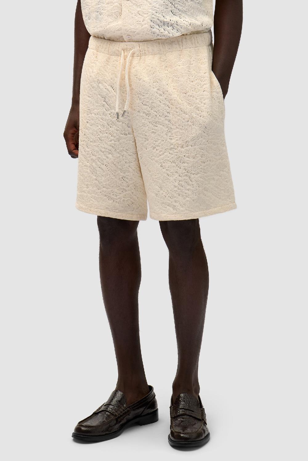 Arte Antwerp Short En Crochet - Crème