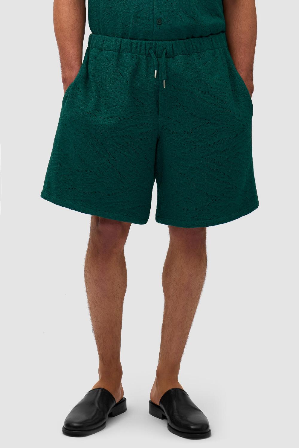 arte antwerp Short en crochet - Vert