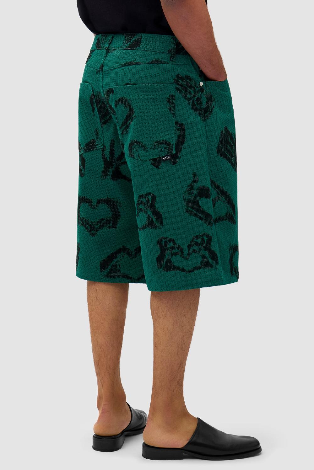 Arte Antwerp Short Hand Heart - Vert