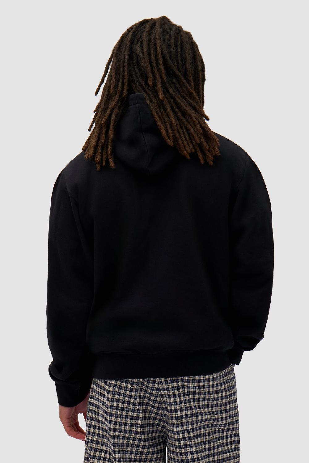 Arte Antwerp Sweat à Capuche Big Bird - Noir