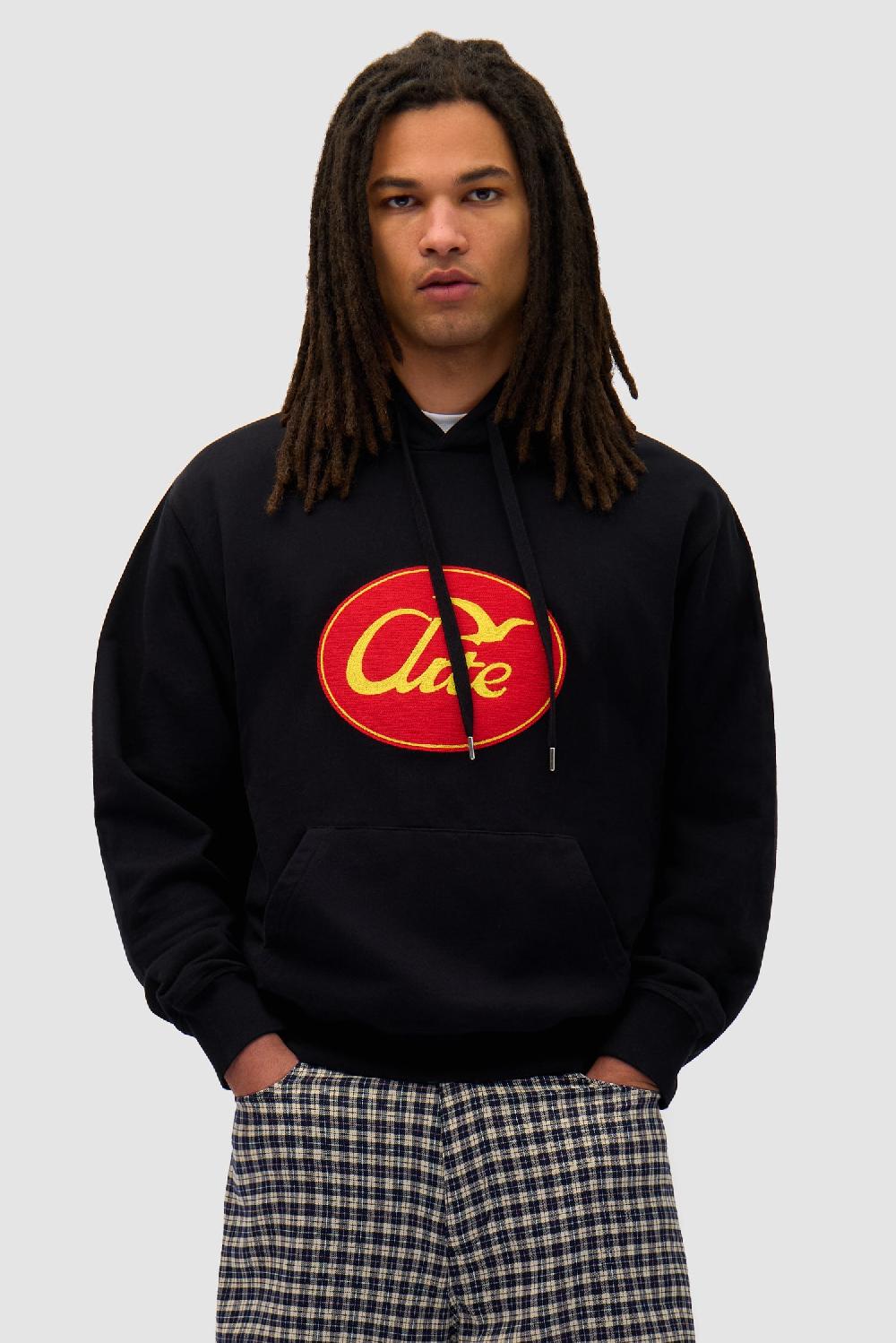 arte antwerp Sweat à capuche Big Bird - Noir