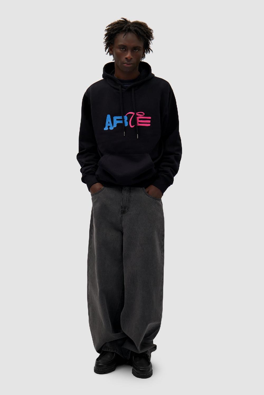 Arte Antwerp Sweat à Capuche Duo Logo - Noir