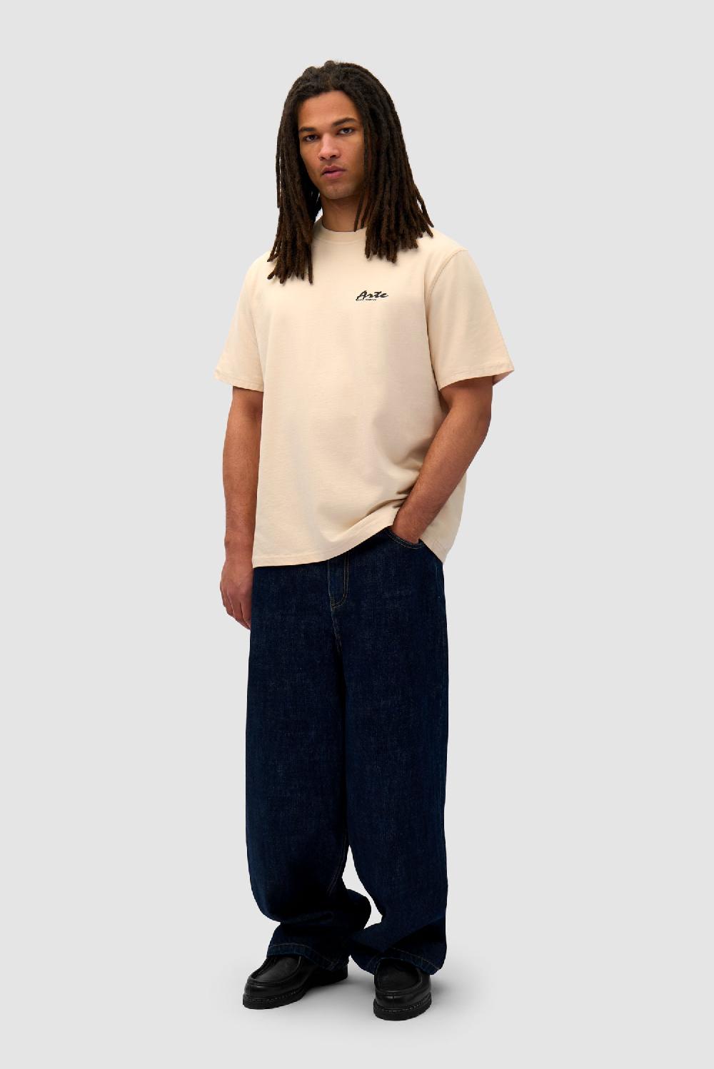 Arte Antwerp T-shirt à Imprimé Multicolore - Crème